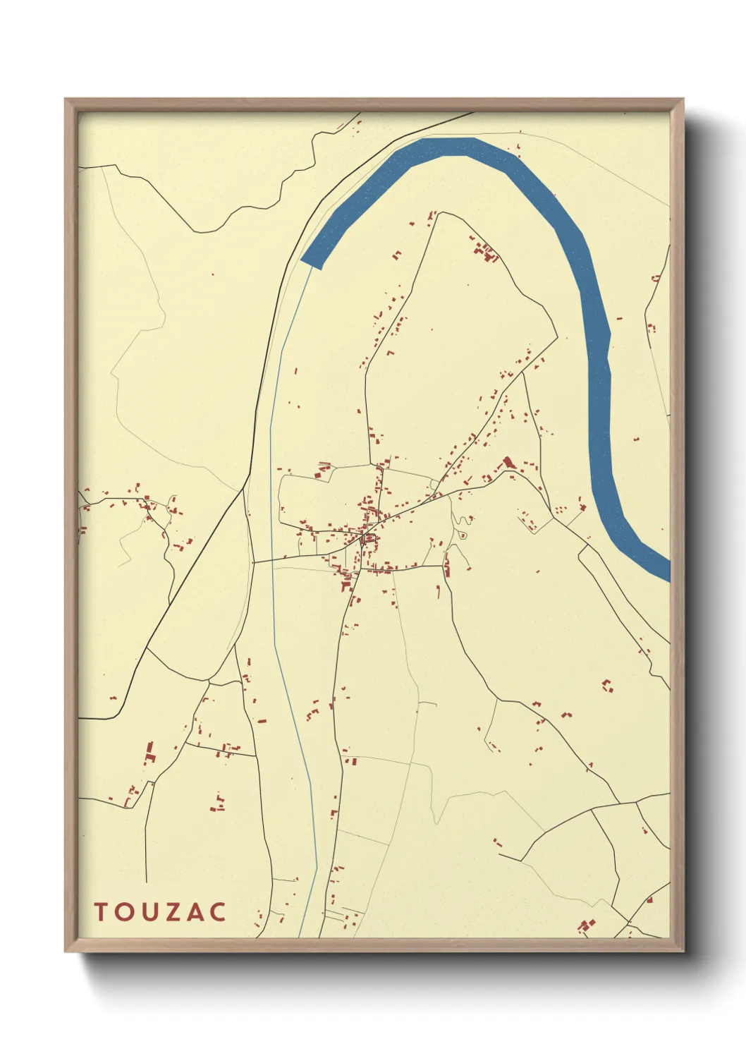 Un poster carteTouzac