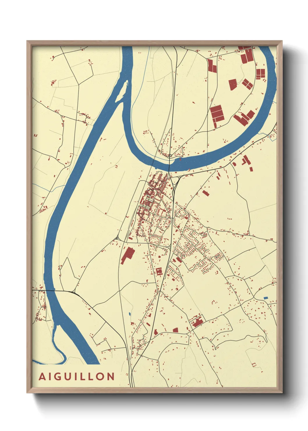 Un poster carteAiguillon