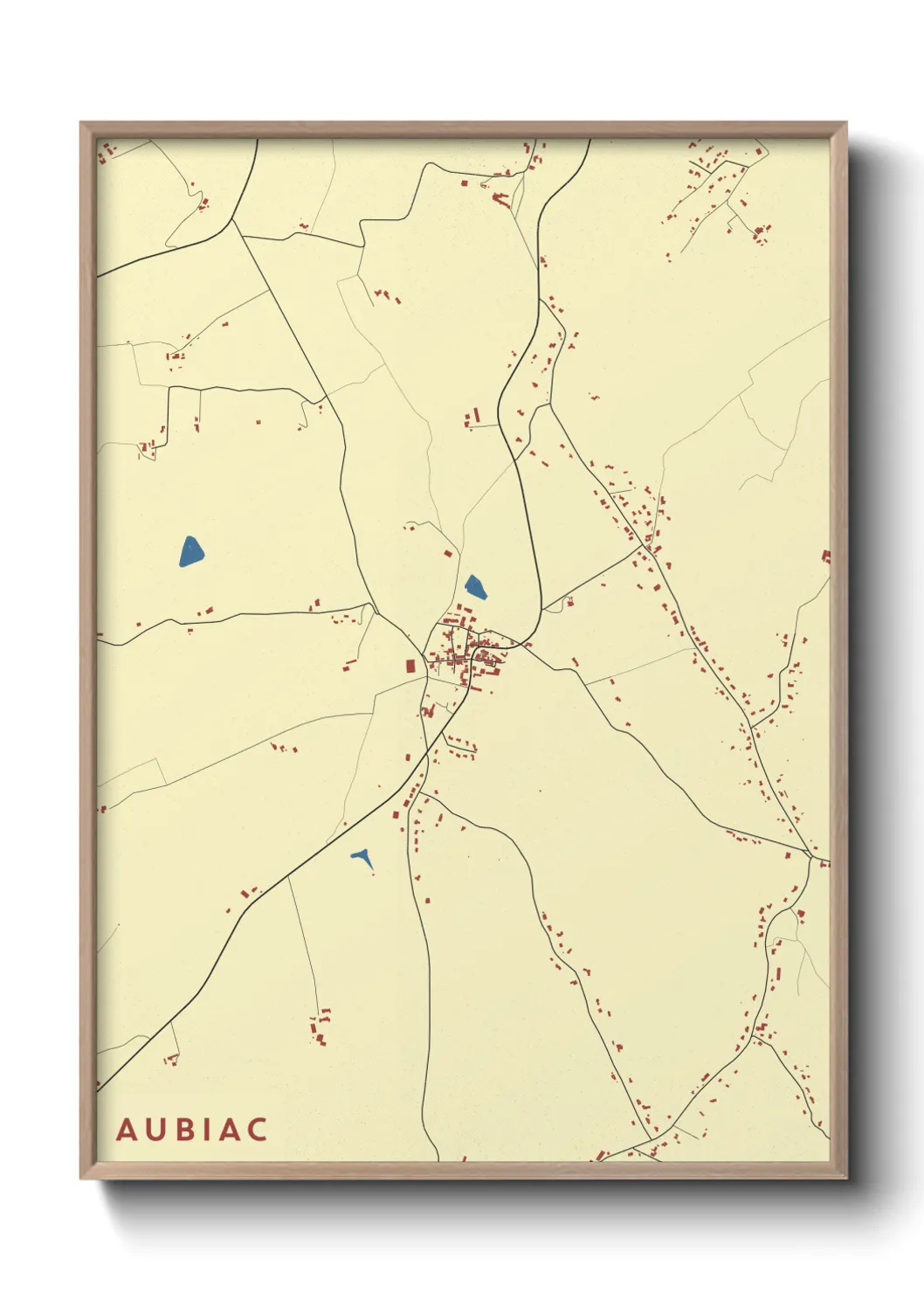 Un poster carteAubiac