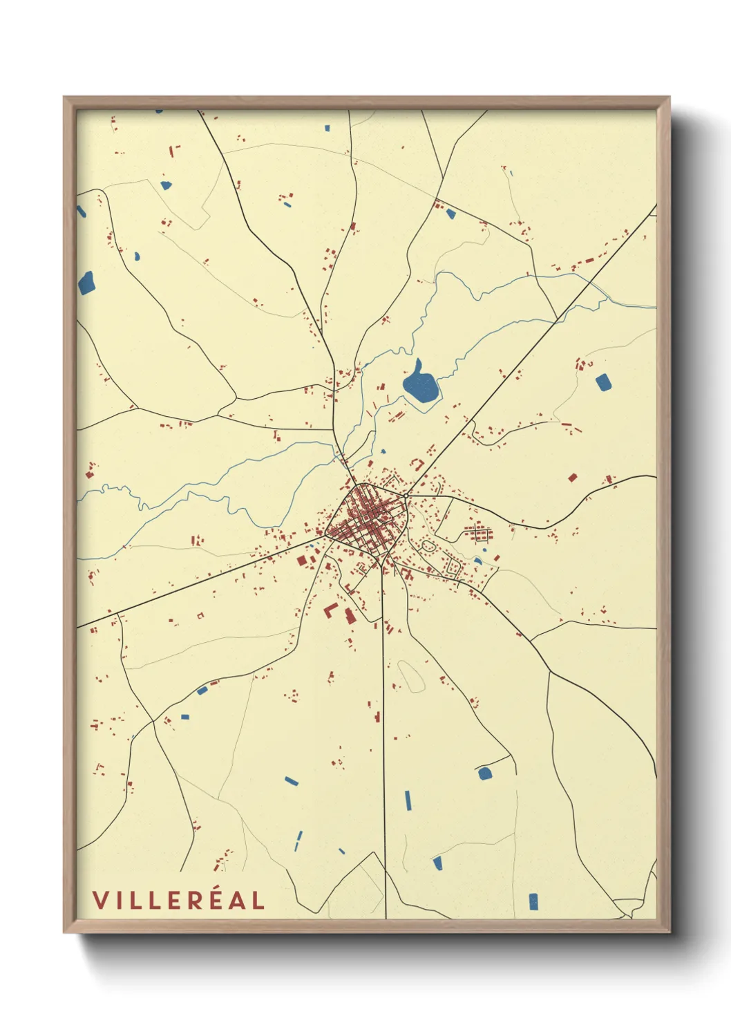 Un poster carteVilleréal