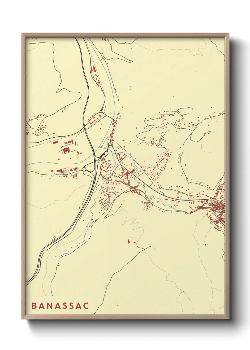 Un poster carteBanassac