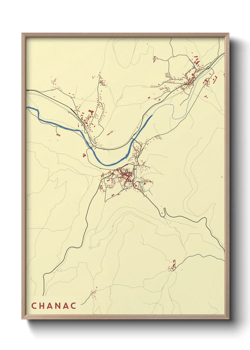 Un poster carteChanac