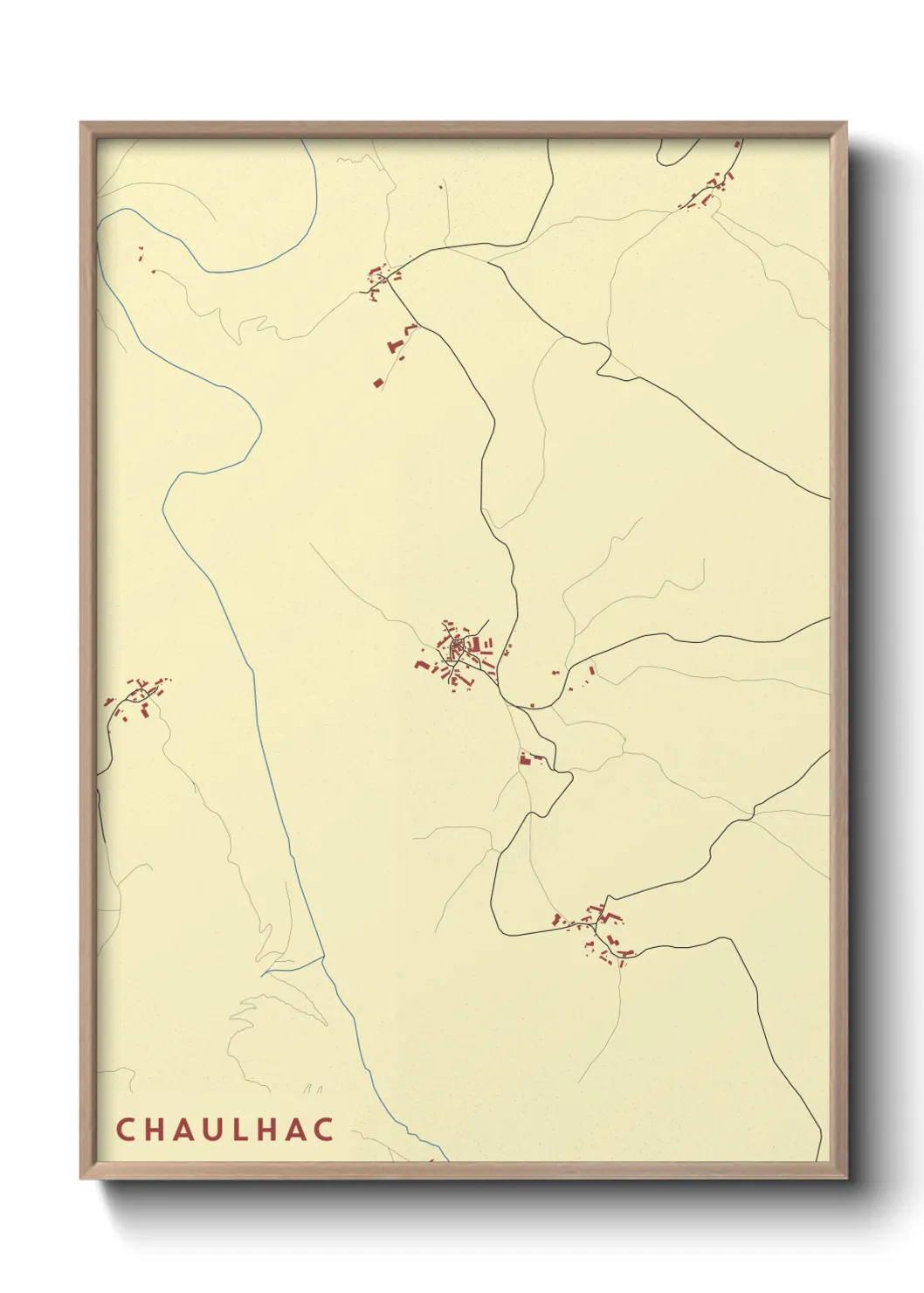 Un poster carteChaulhac