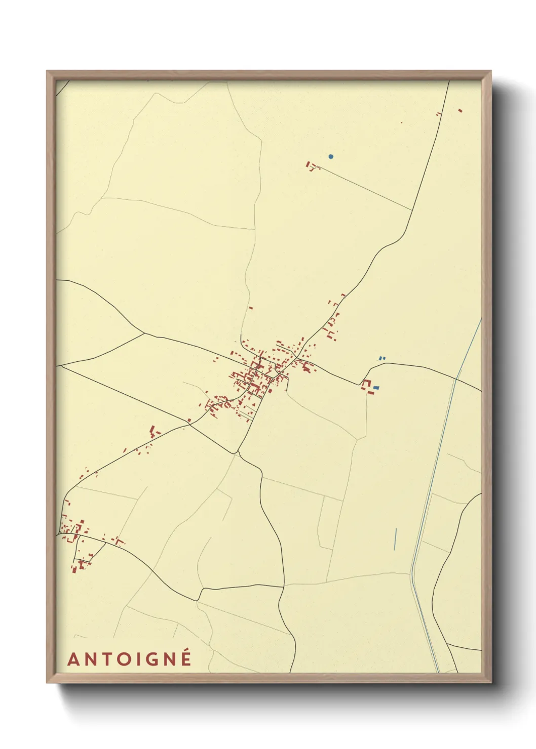 Un poster carteAntoigné