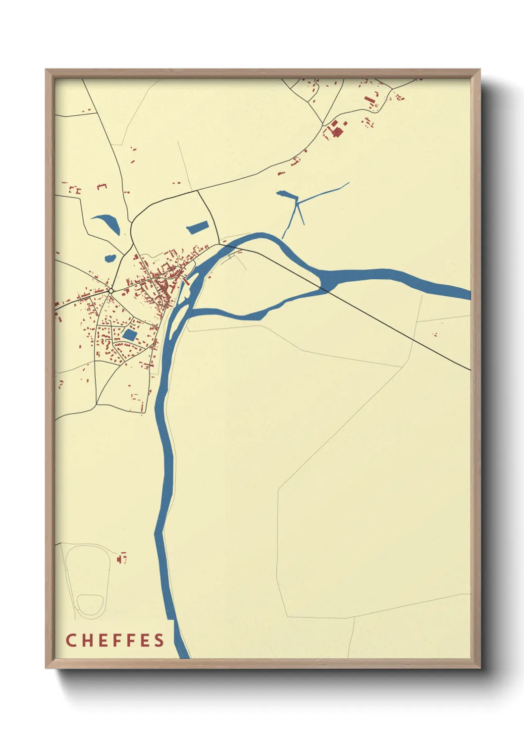 Une affiche de carte sur Cheffes
