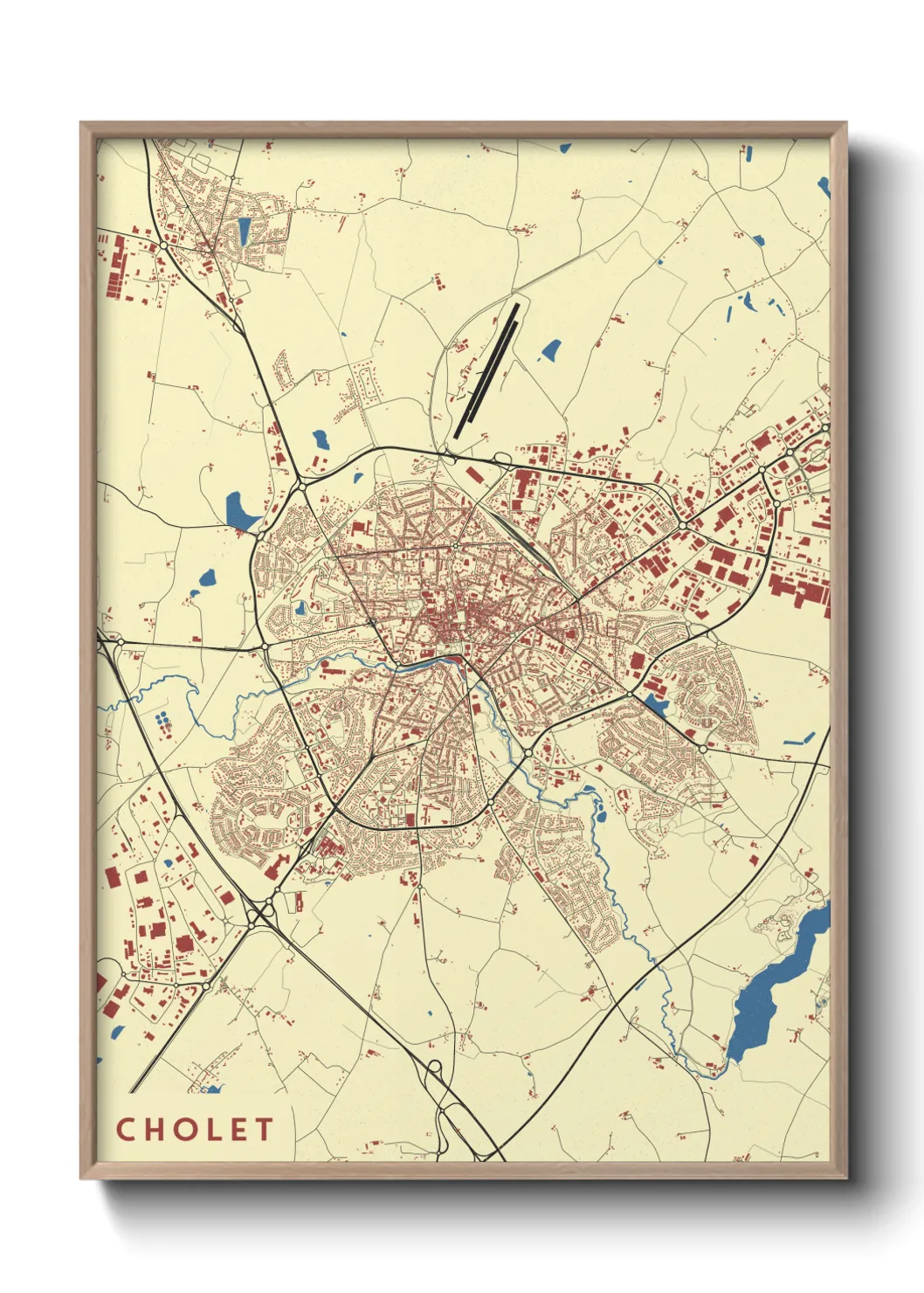Un poster carteCholet