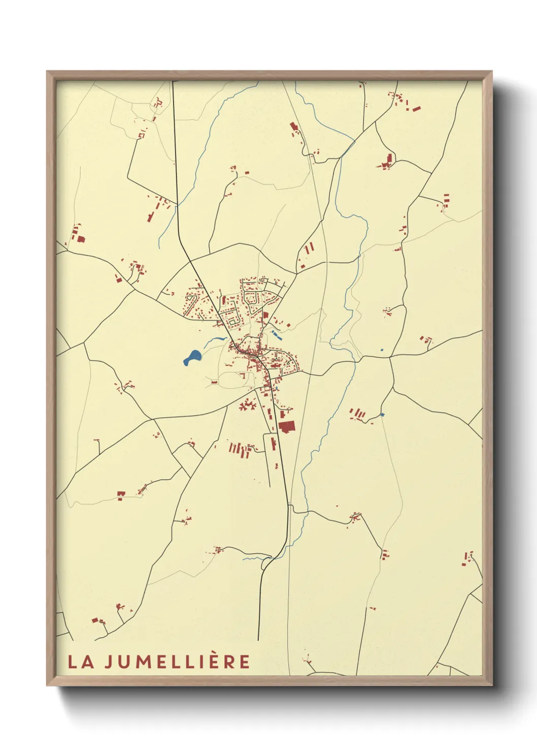 Un poster carteLa Jumellière