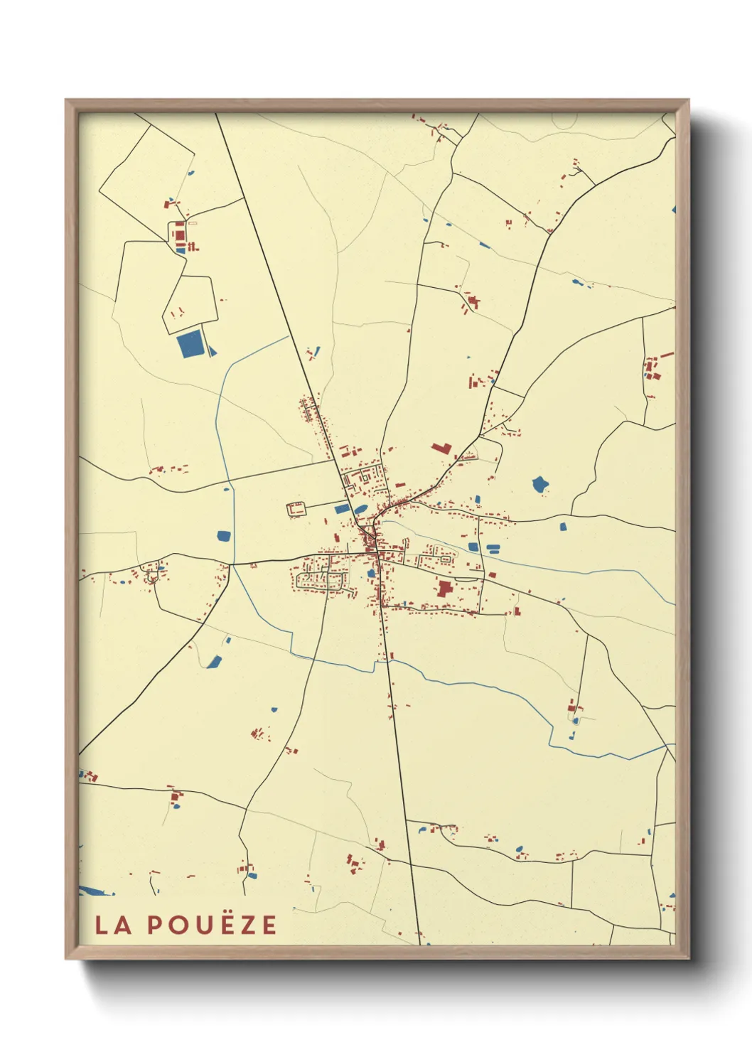 Un poster carteLa Pouëze