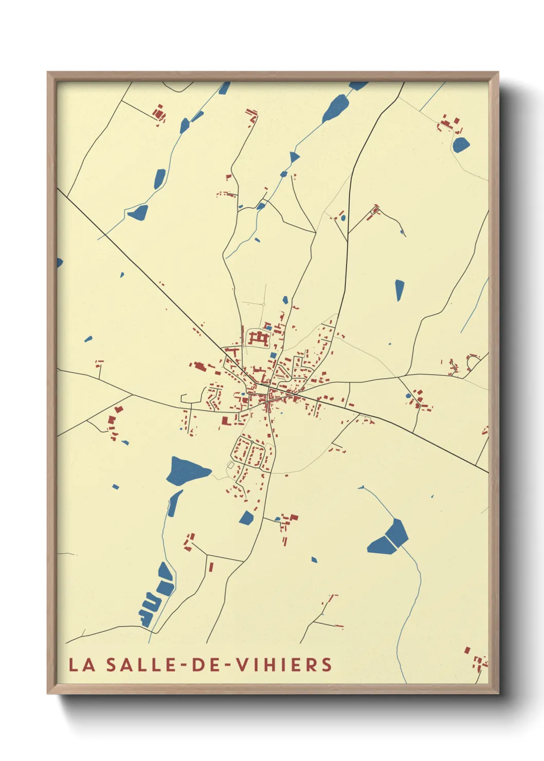 Un poster carteLa Salle-de-Vihiers