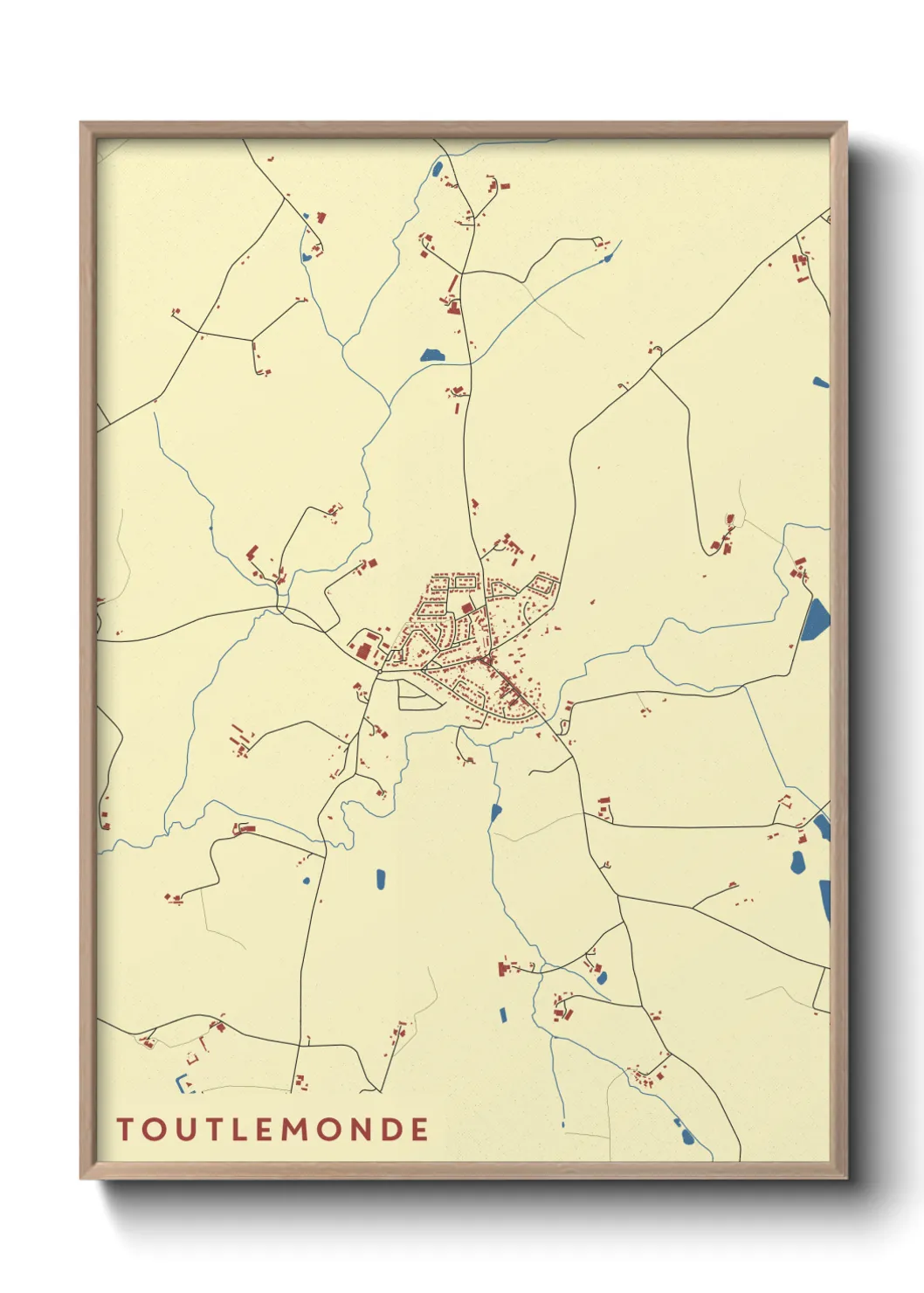 Un poster carteToutlemonde