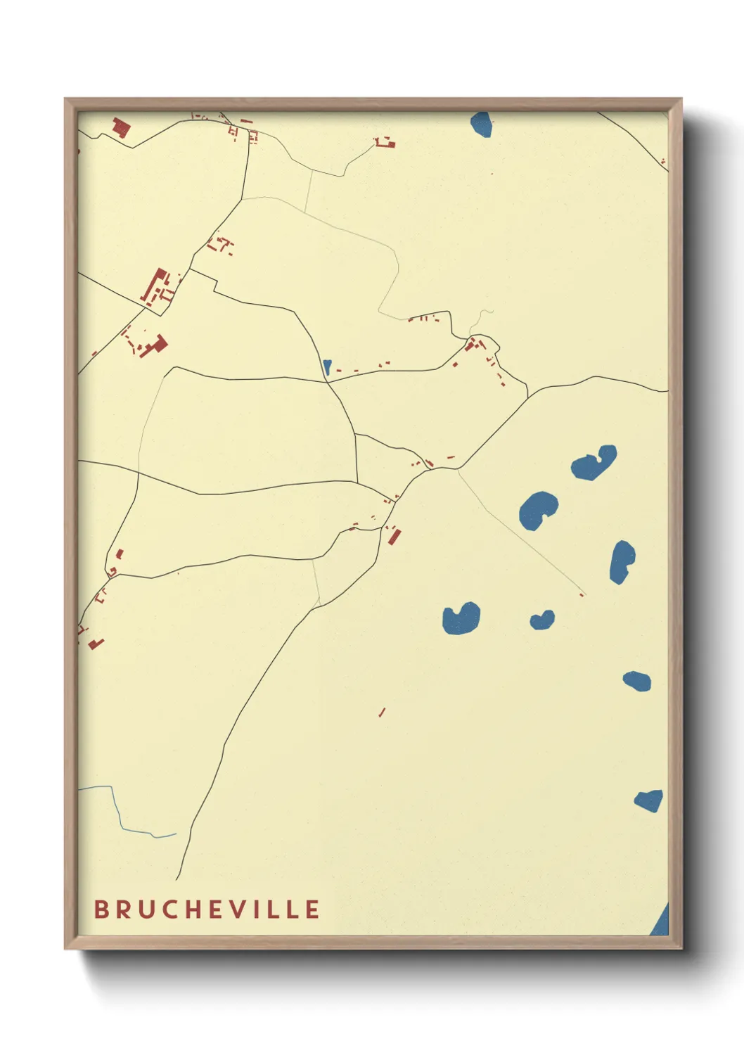 Un poster carteBrucheville