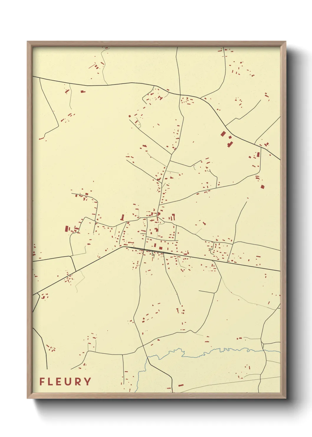 Un poster carteFleury