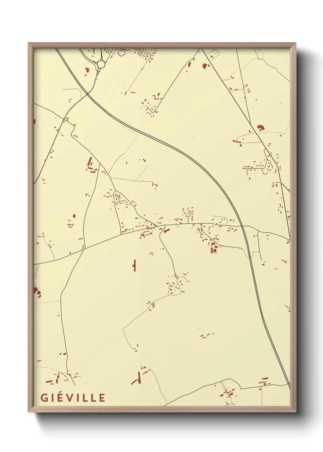 Un poster carteGiéville