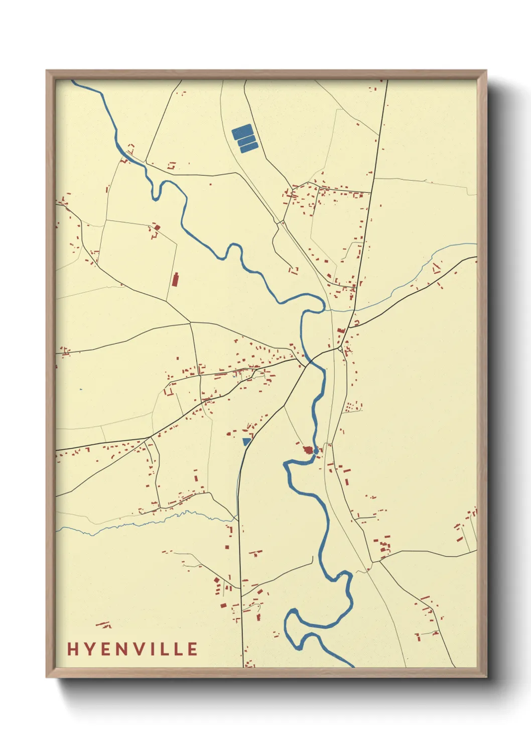 Un poster carteHyenville