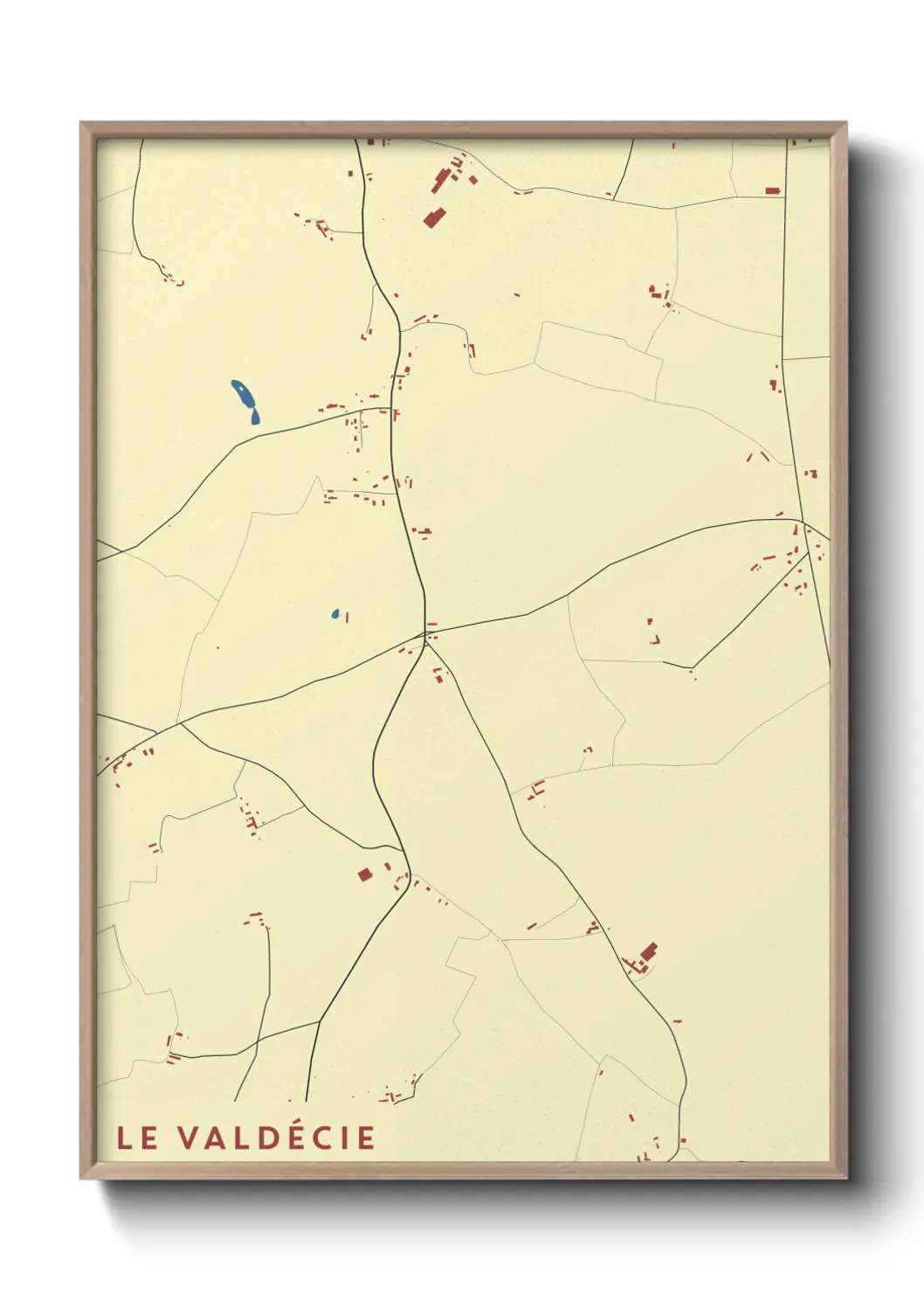 Un poster carteLe Valdécie