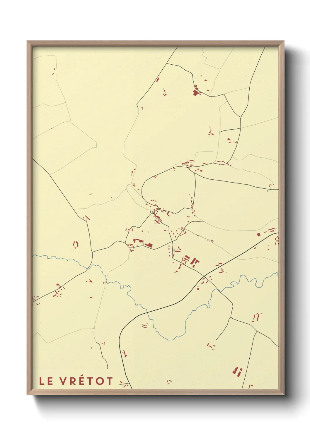 Un poster carteLe Vrétot