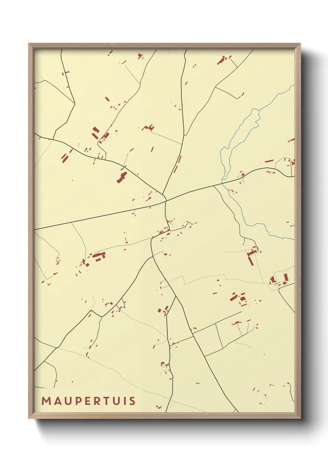 Un poster carteMaupertuis