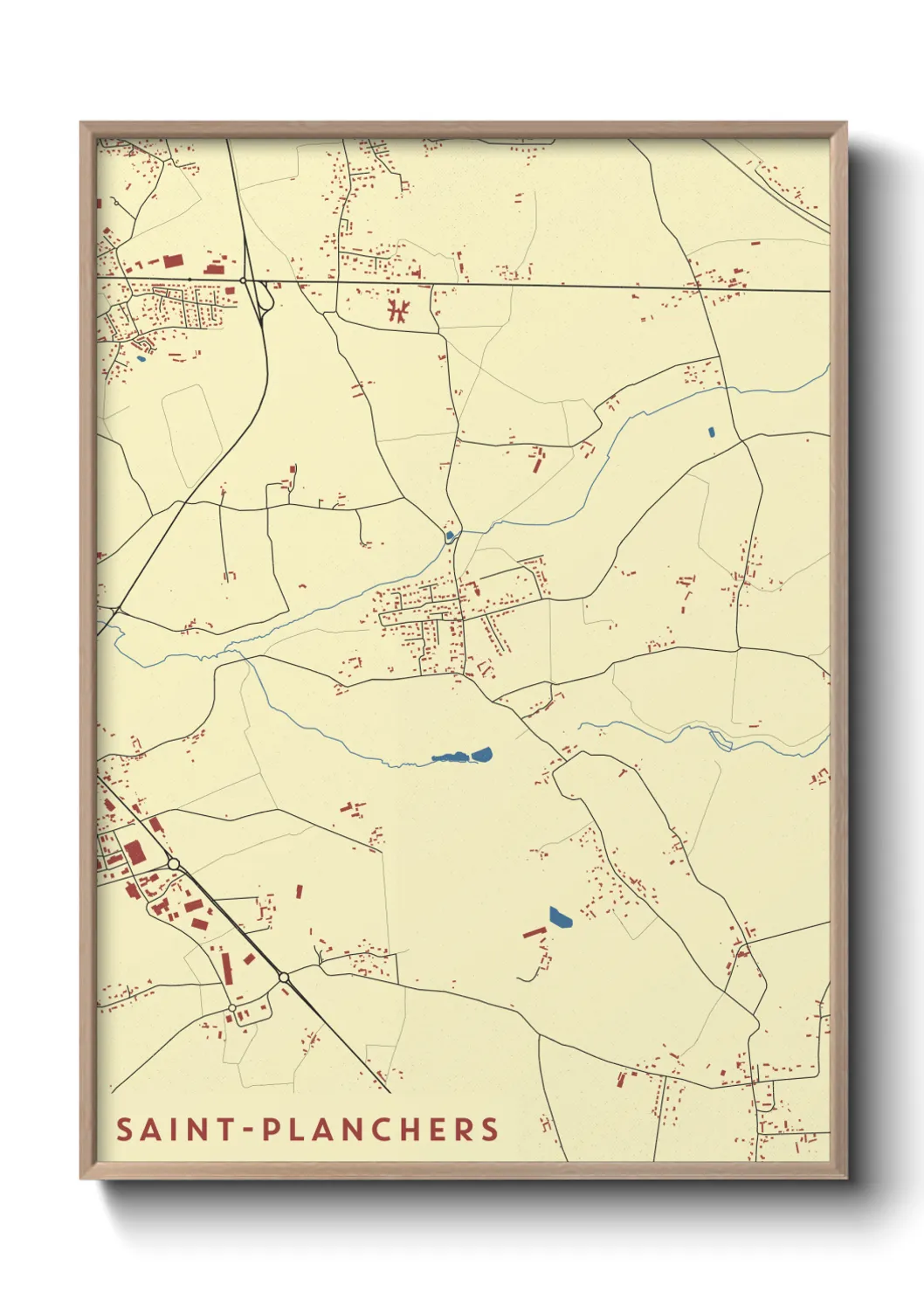 Un poster carteSaint-Planchers
