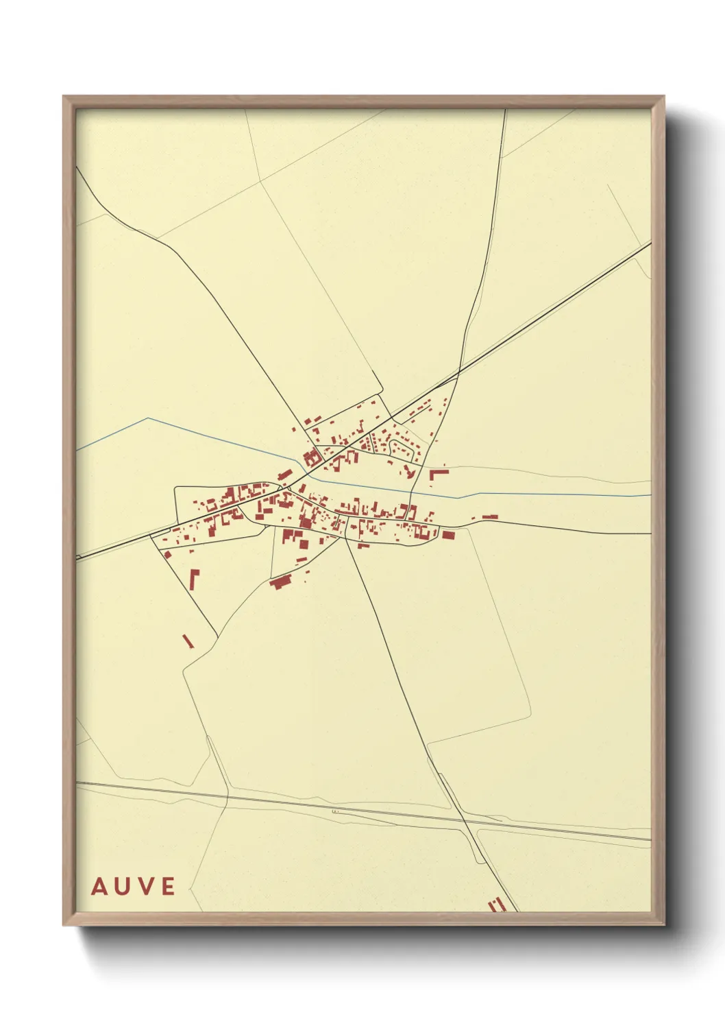 Un poster carteAuve