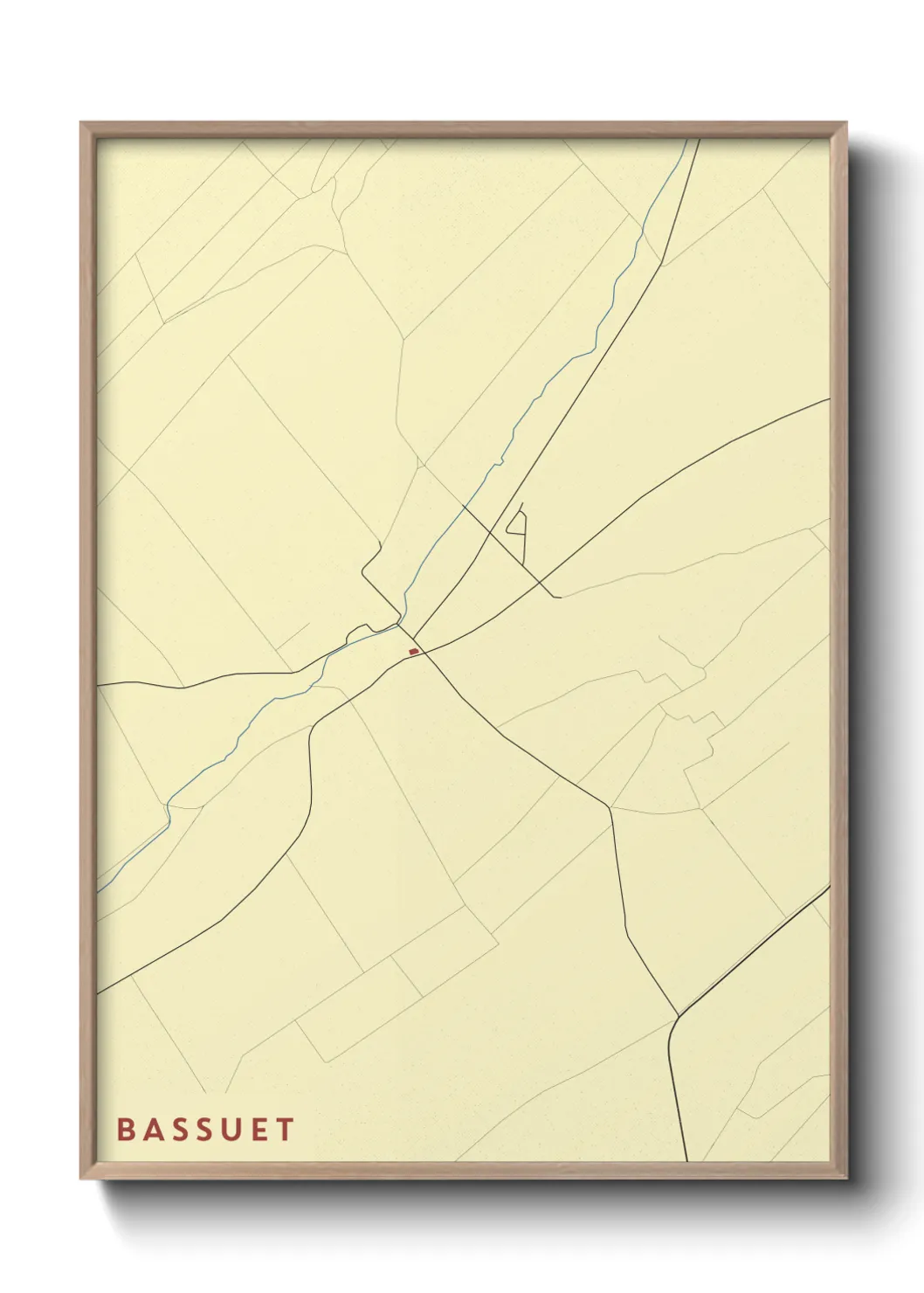 Un poster carteBassuet