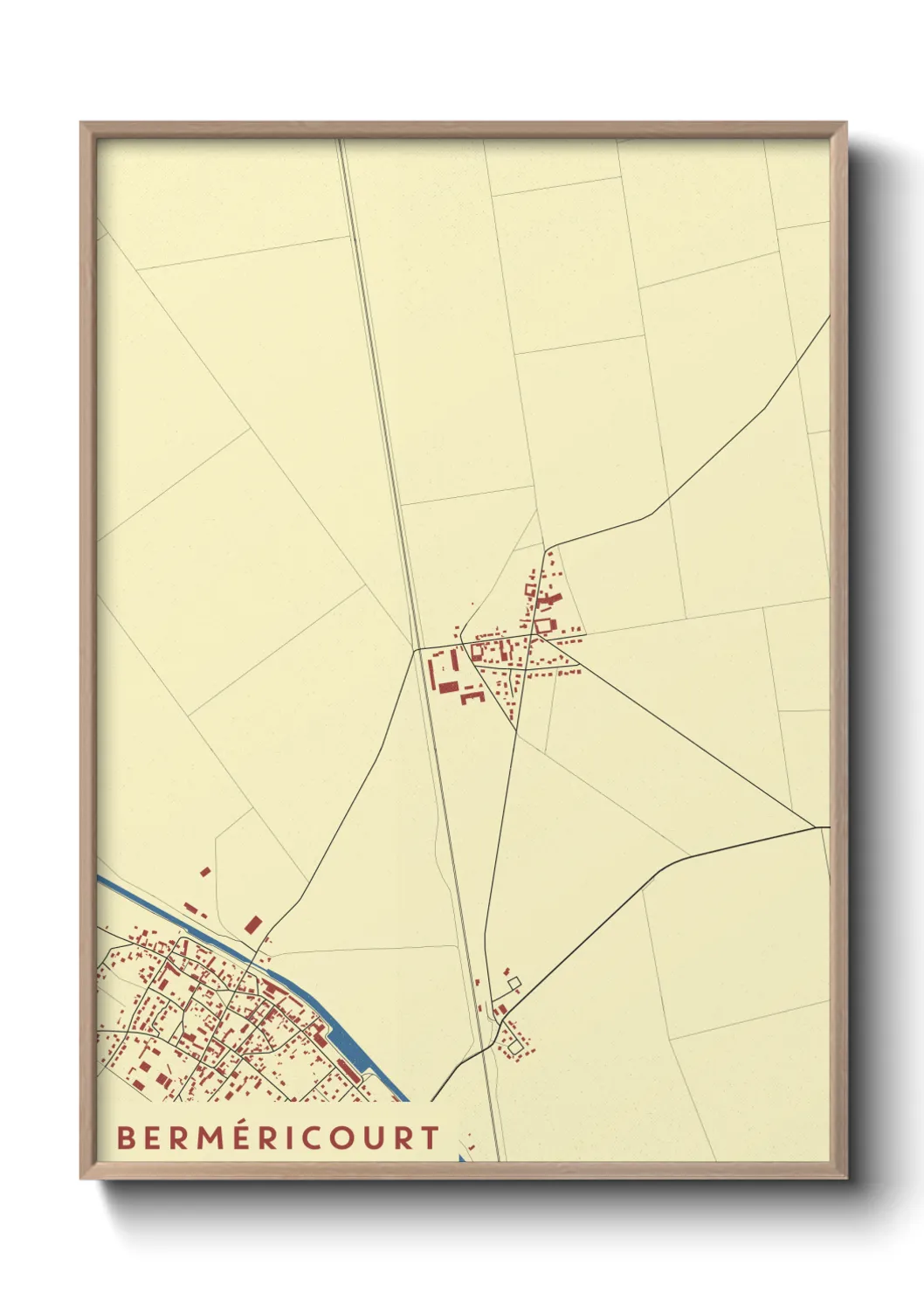 Un poster carteBerméricourt
