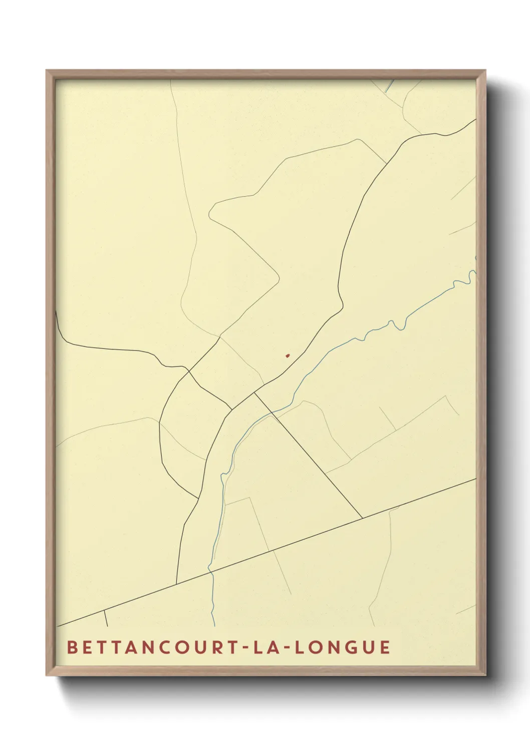 Un poster carteBettancourt-la-Longue