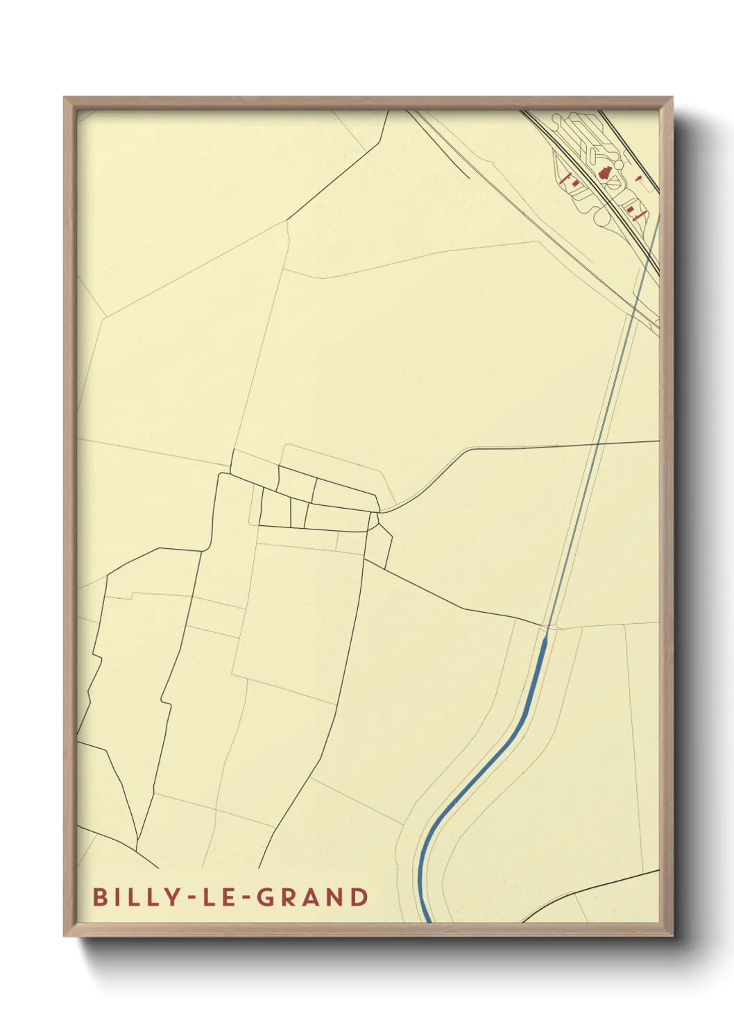 Un poster carteBilly-le-Grand