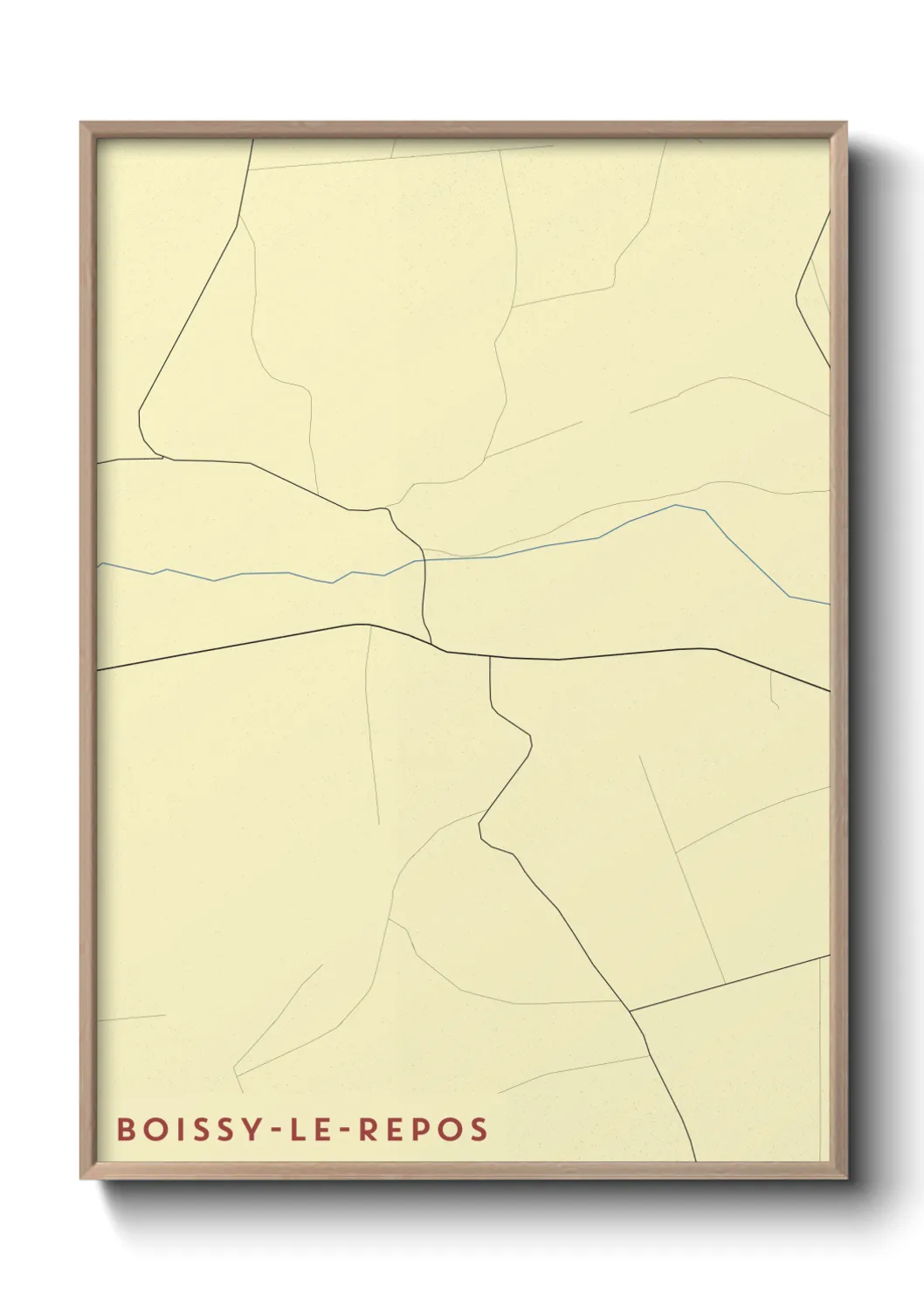 Un poster carteBoissy-le-Repos