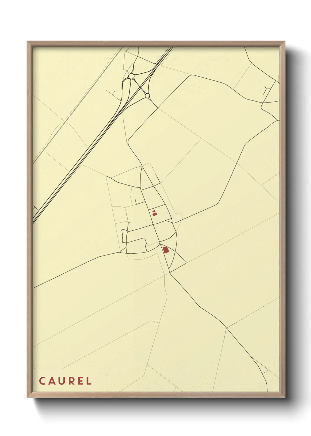 Un poster carteCaurel