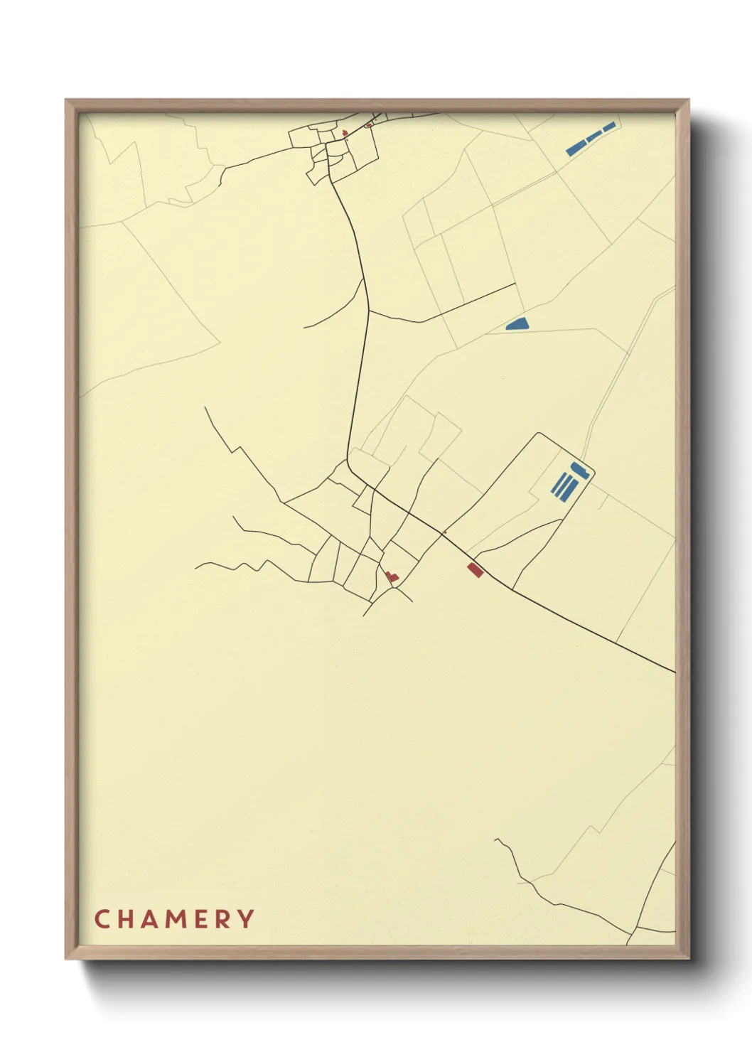 Un poster carteChamery