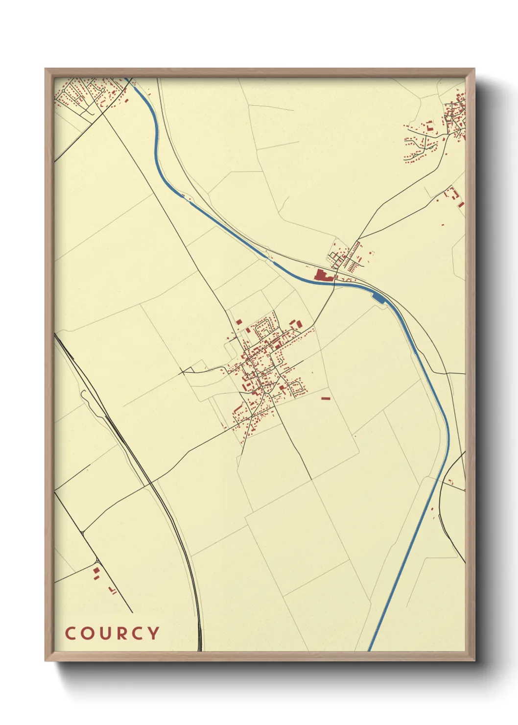 Un poster carteCourcy