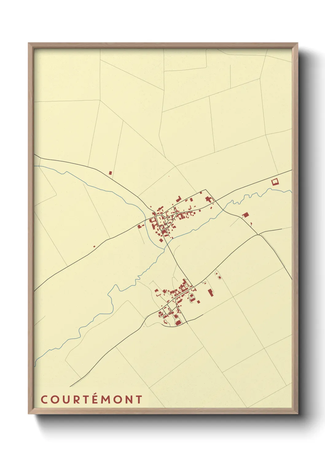 Un poster carteCourtémont