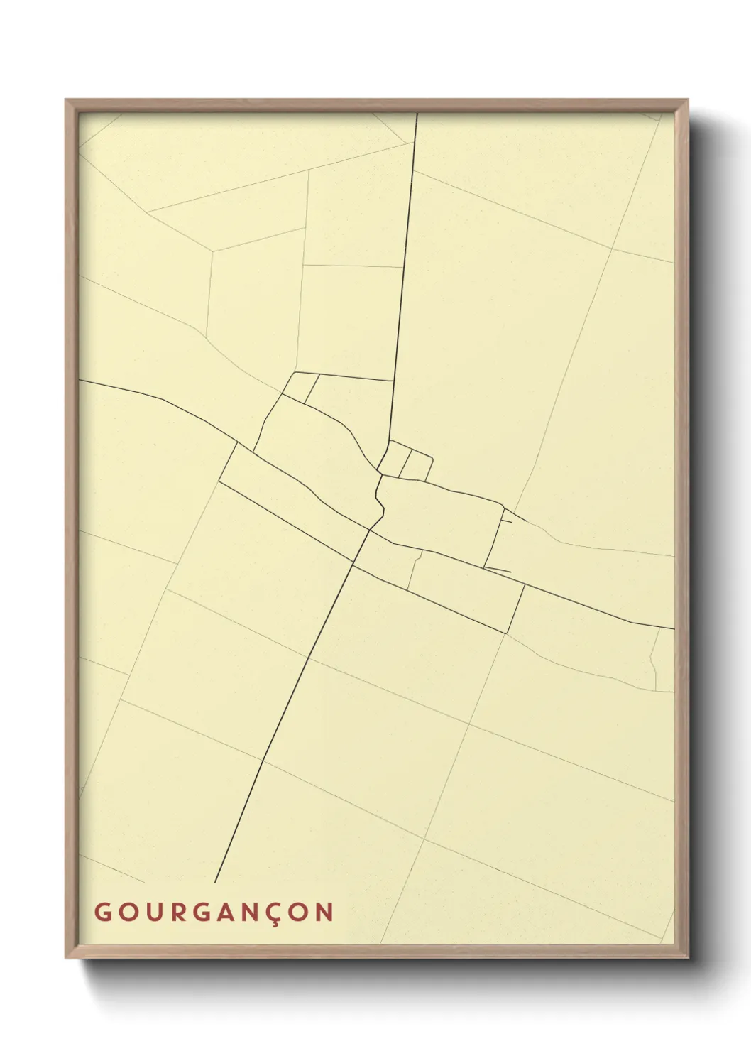 Un poster carteGourgançon