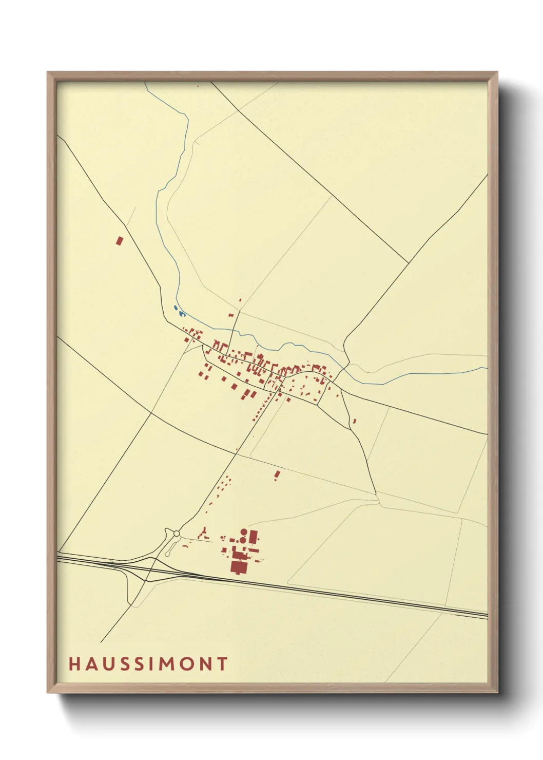 Un poster carteHaussimont