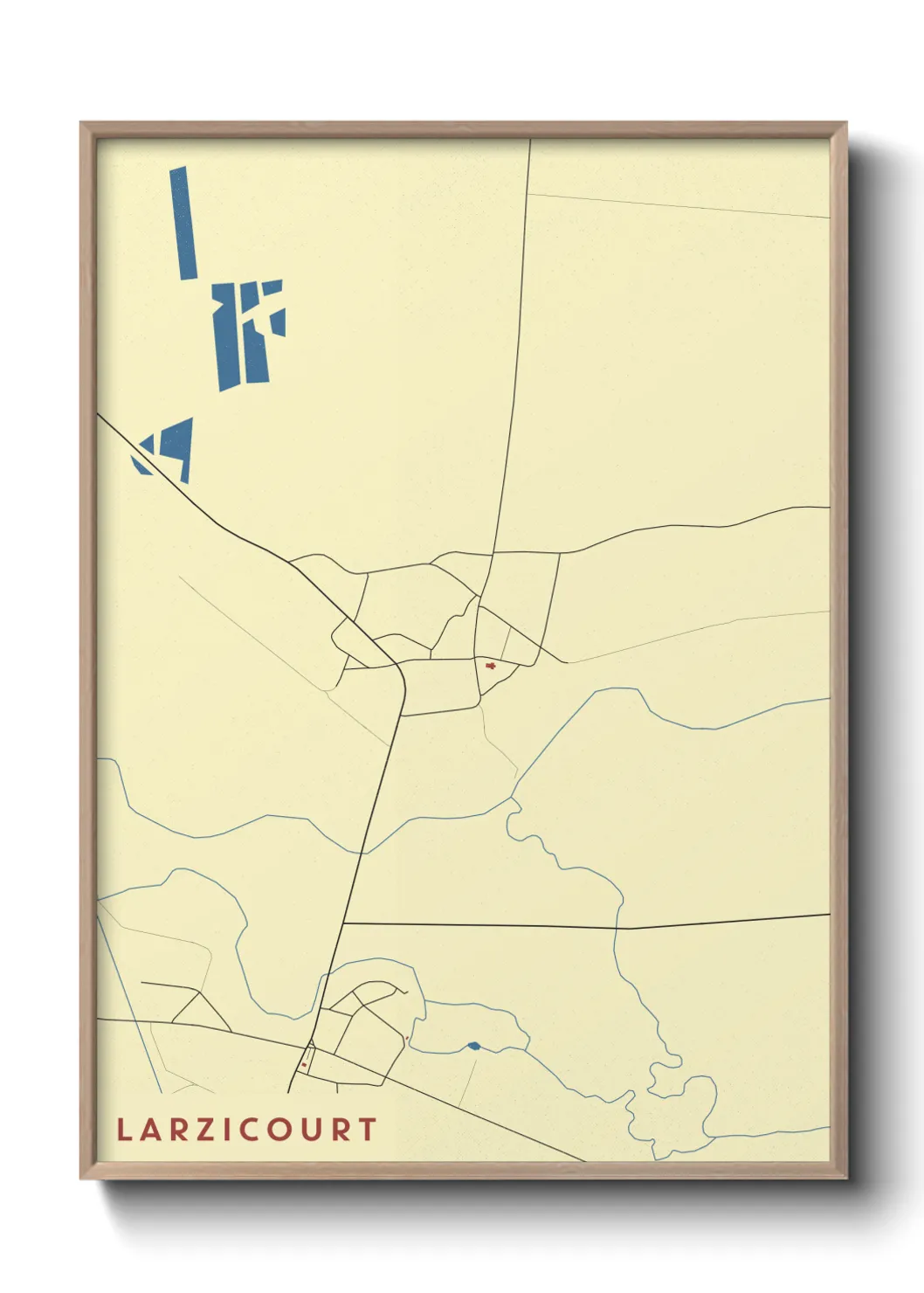 Un poster carteLarzicourt