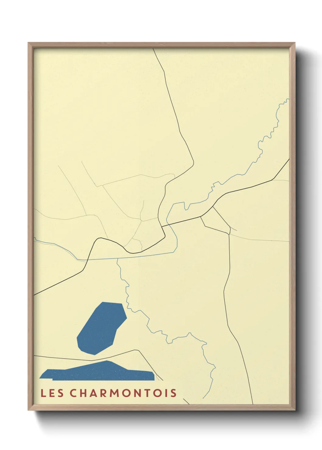 Un poster carteLes Charmontois