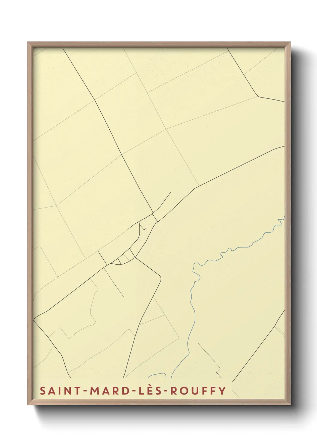 Un poster carteSaint-Mard-lès-Rouffy
