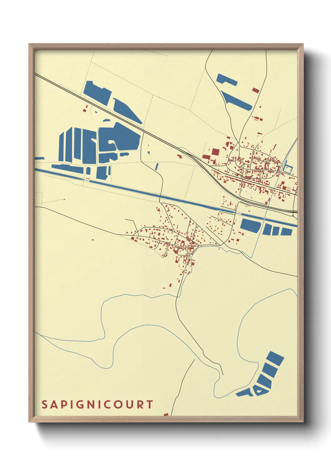Un poster carteSapignicourt