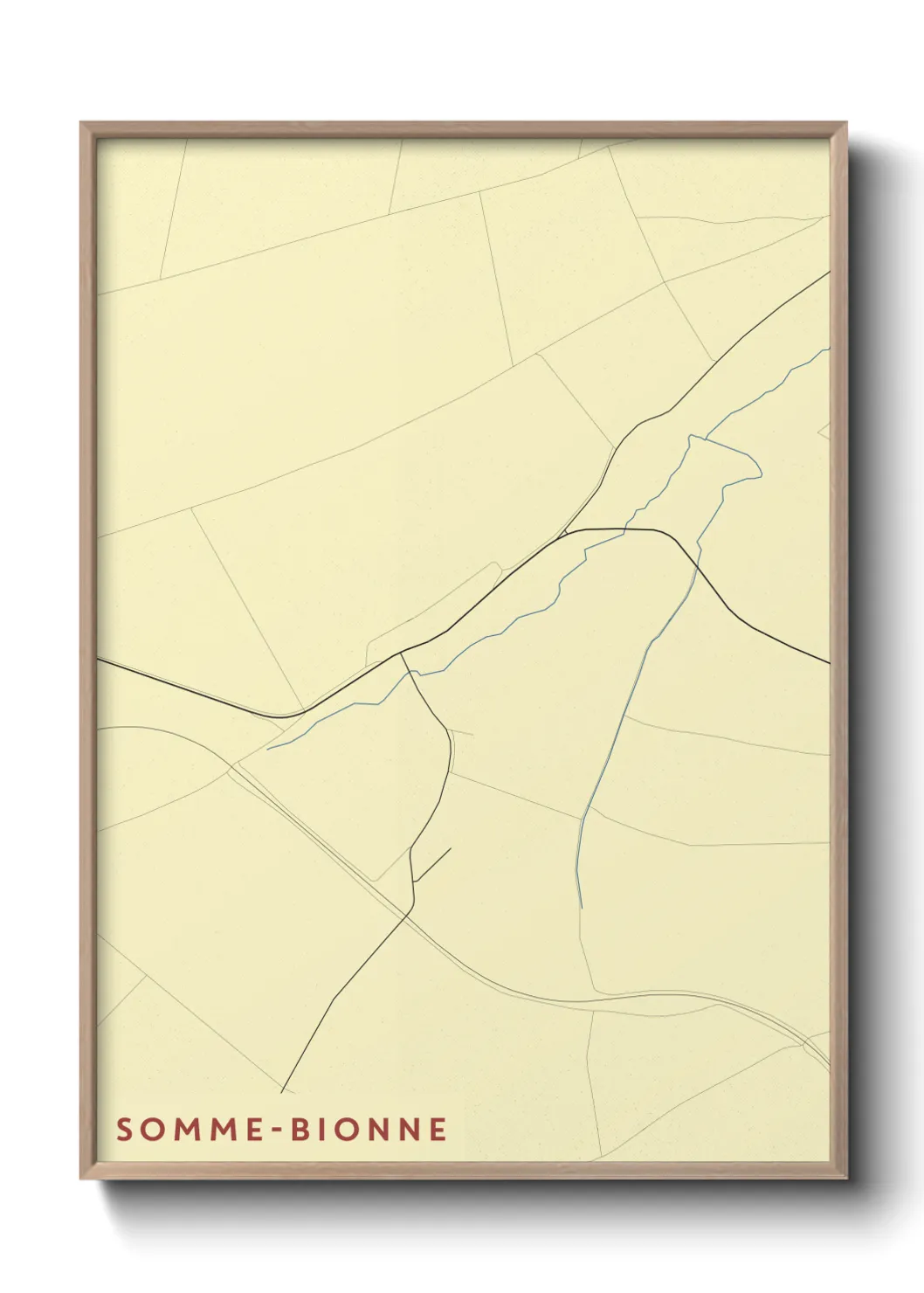 Un poster carteSomme-Bionne