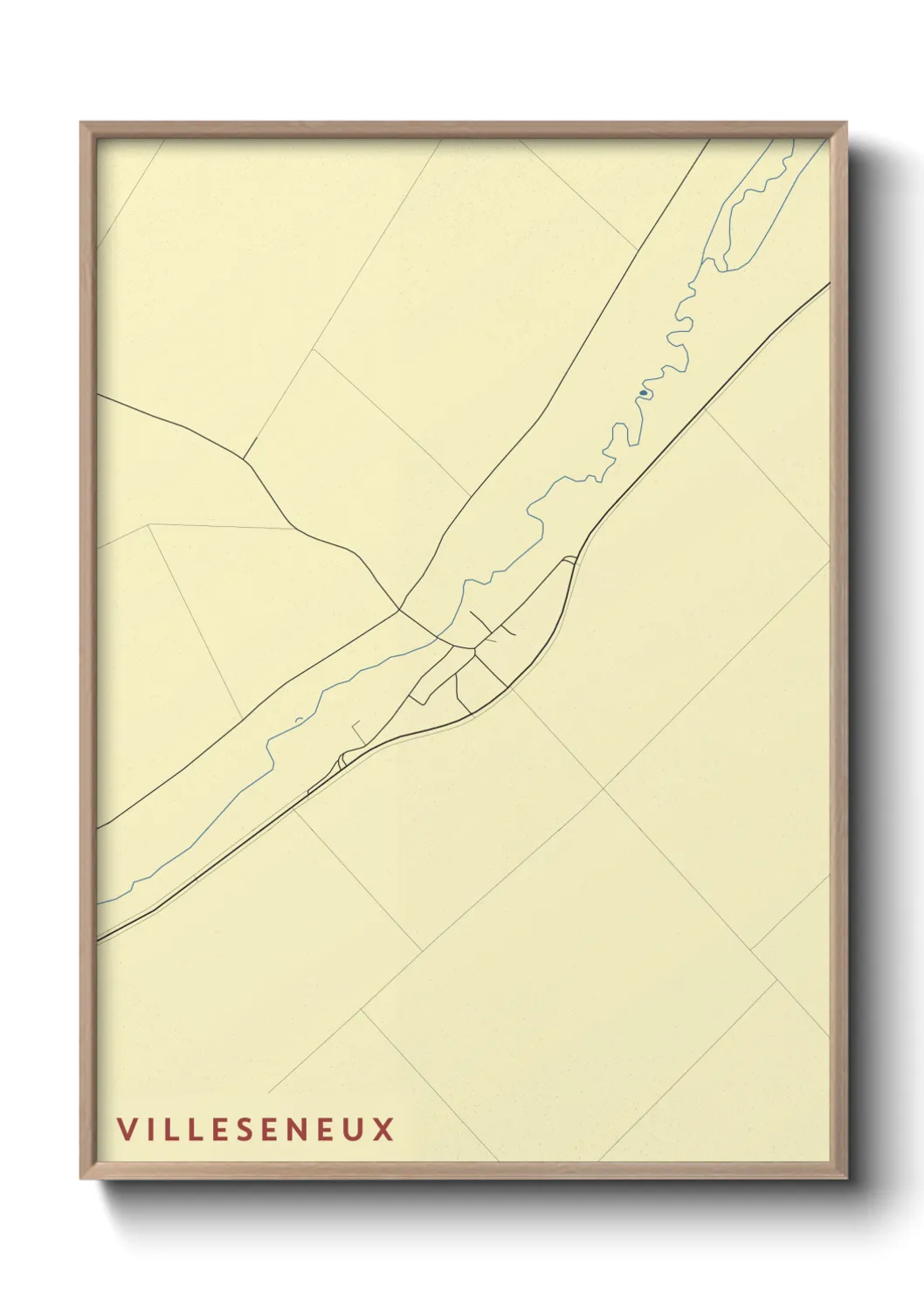 Un poster carteVilleseneux