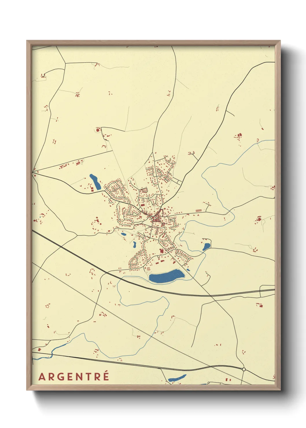 Un poster carteArgentré