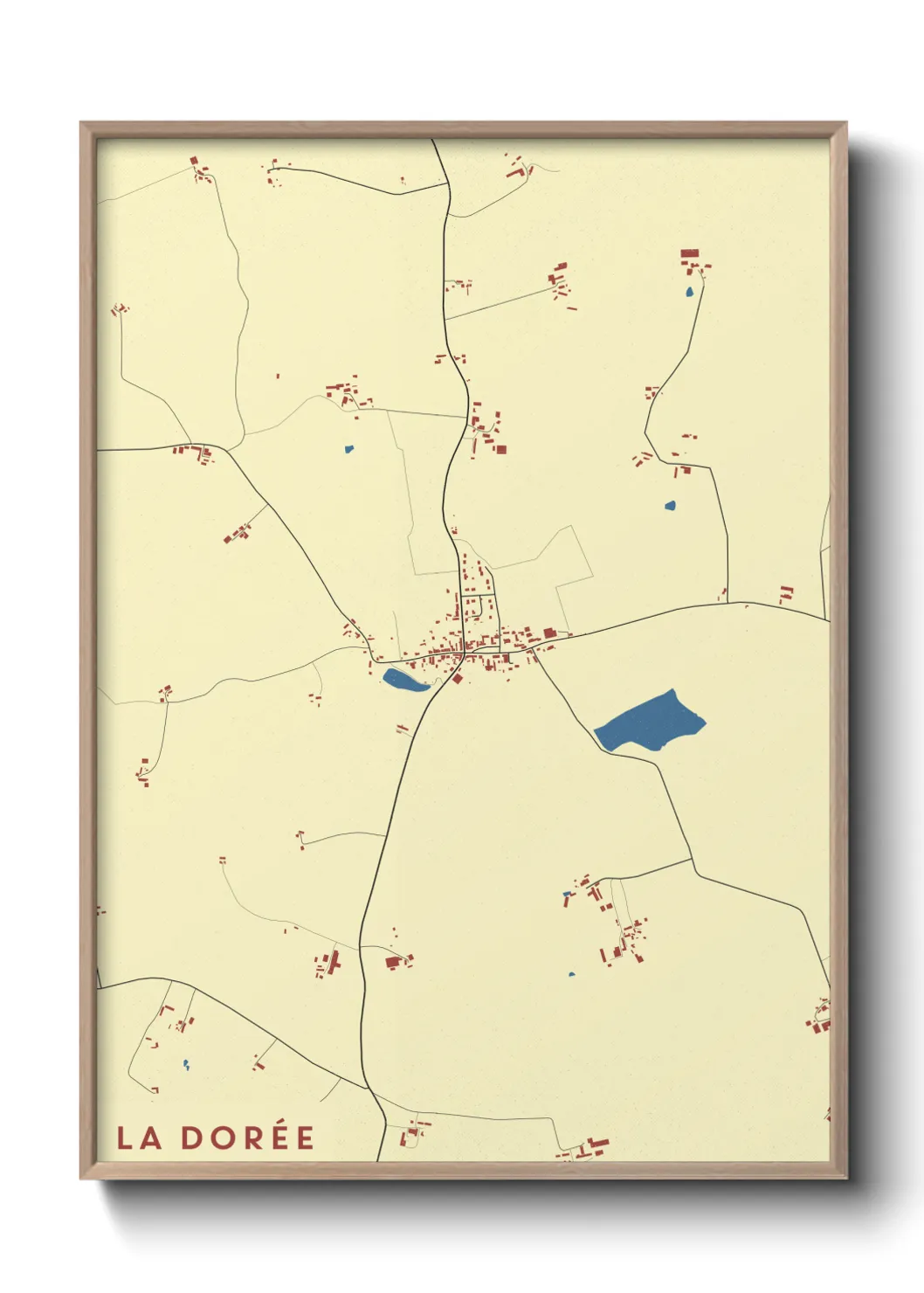 Un poster carteLa Dorée