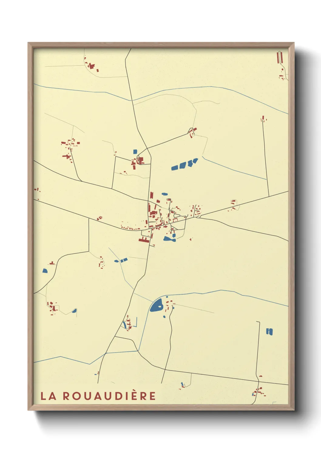 Un poster carteLa Rouaudière