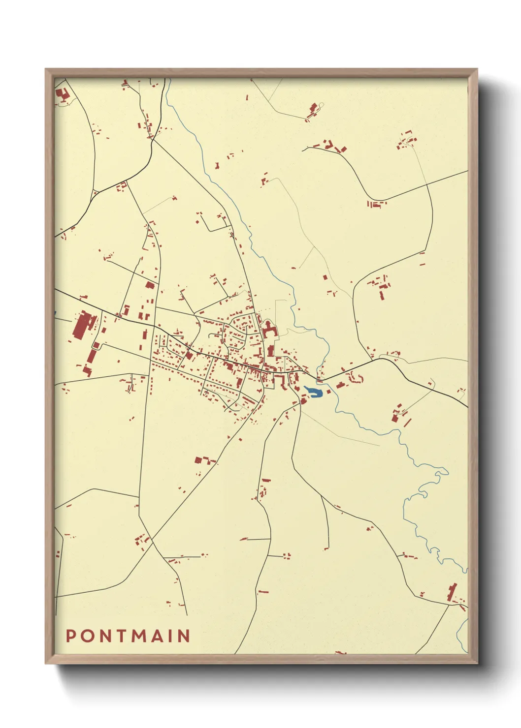 Un poster cartePontmain