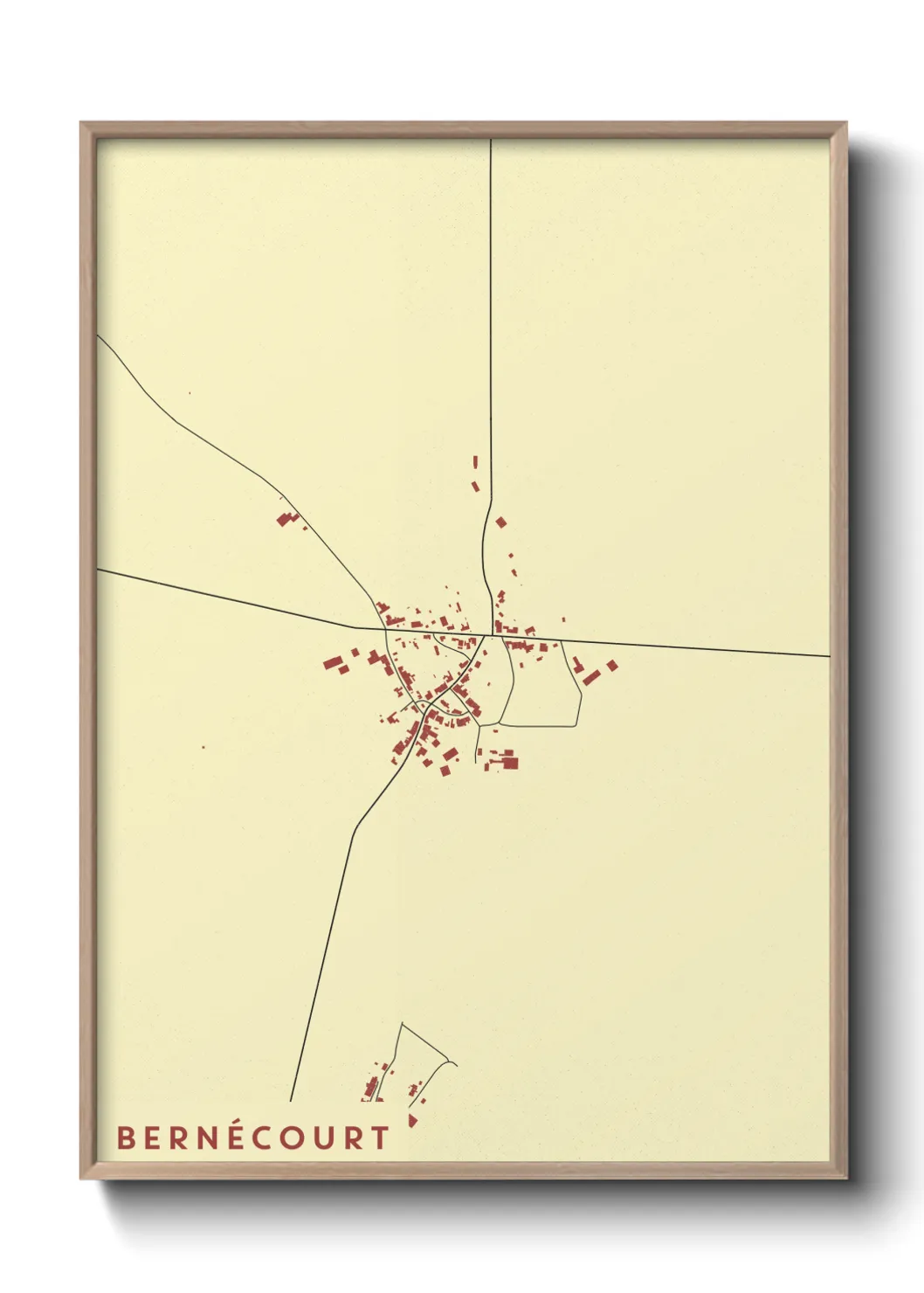 Un poster carteBernécourt