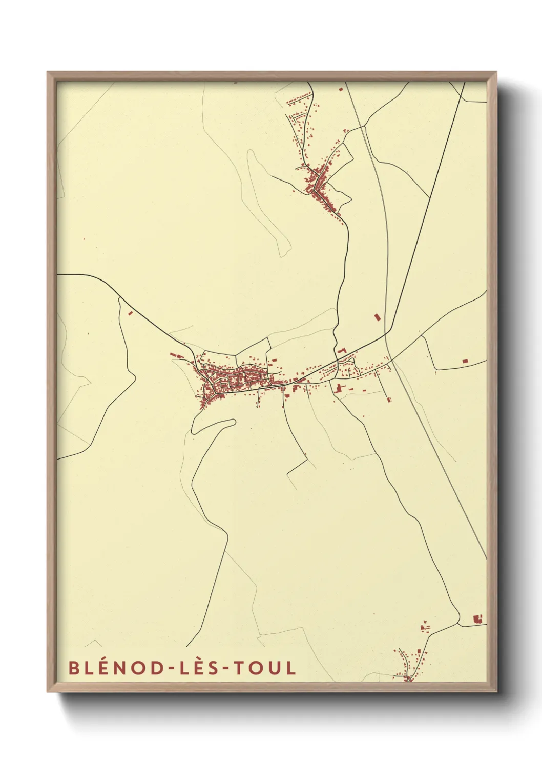 Un poster carteBlénod-lès-Toul