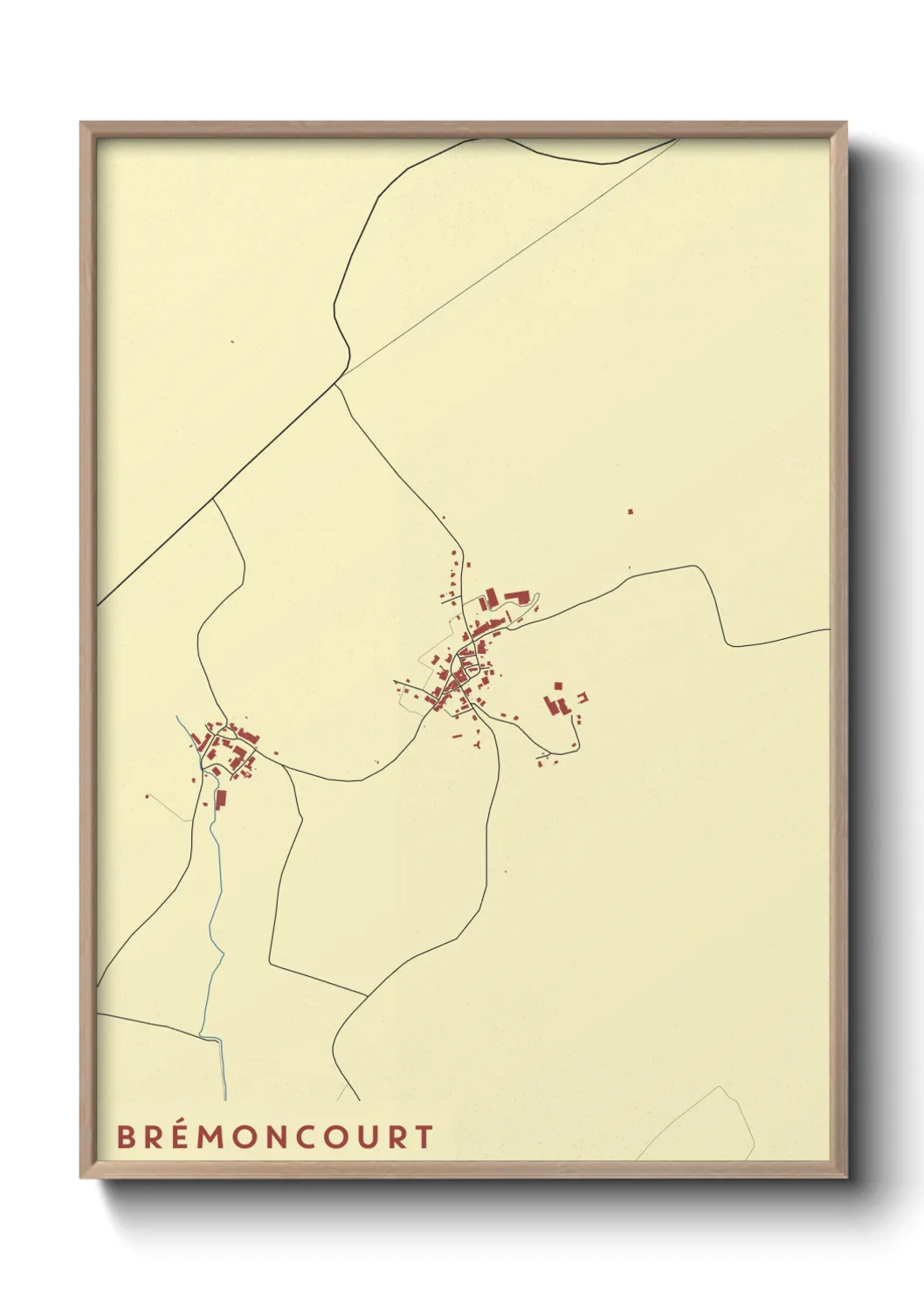 Un poster carteBrémoncourt