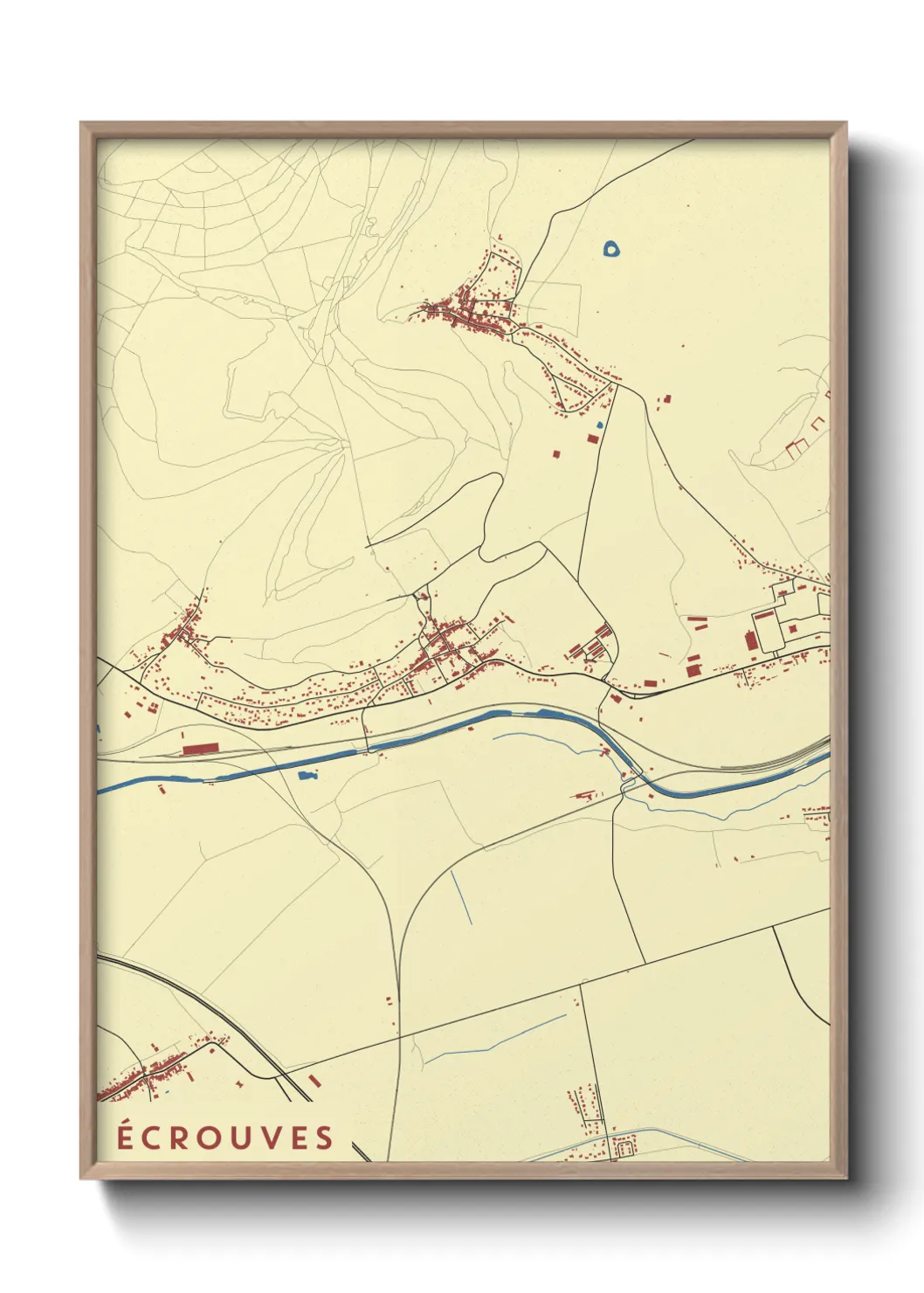 Un poster carteÉcrouves