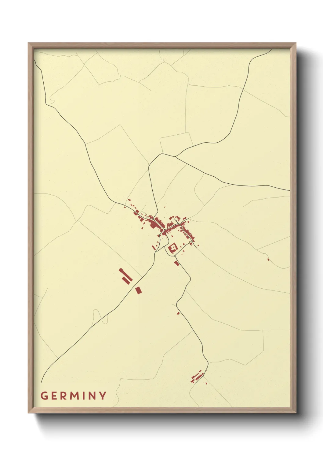 Un poster carteGerminy