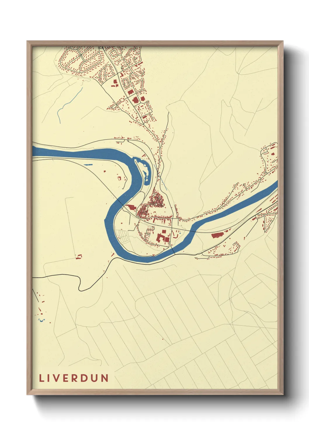 Un poster carteLiverdun